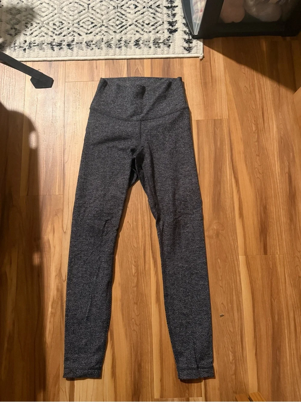 lululemon athletica Heather Charcoal Gray Leggings